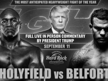 Real Presidents Commemorated 9/11. Fuhrer Rigs a Boxing Match