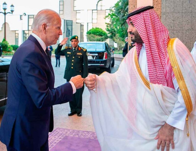 Biden Feeble Response to Saudi Arabia is Gutless