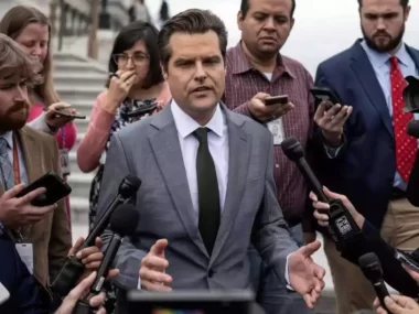 Sore Loser Matt Gaetz on a Revenge Trip